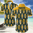 Nfl Green Bay Packers Funny Hawaiian Shirts For Men Summer Button Up Shirt For Men Beach Wear Short Sleeve Hawaii Shirt