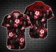 Rush Music Band Hawaii Shirt Summer Button Up Shirt For Men Beach Wear Short Sleeve Hawaii Shirt
