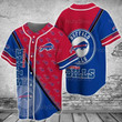 Buffalo Bills Full Printing Shirt, Buffalo Bills NFL Baseball Shirt, NFL Buffalo Bills Baseball Jersey - Baseball Jersey LF