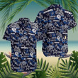 Dallas Cowboys NFL Full 3D Hawaiian Shirt White Men Women Beach Wear Short Sleeve Hawaii Shirt