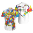 Different But Not Less Puzzle Autism Hawaiian Shirt