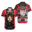 Tampa Bay Buccaneers Fire Skull Raised The Red Nfc South Champions Super Bowl 2021 Personalized Hawaiian Shirt
