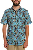 University of Colorado at Boulder | Blue Palm Hawaiian Shirt
