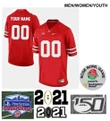 Women Ohio State Buckeyes Custom Name and Number College Football Jersey Red Jersey , NCAA jerseys