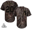 Arizona Diamondbacks #20 Luis Gonzalez Camo Realtree Collection Stitched MLB Jersey