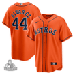 Men's Houston Astros Yordan Álvarez Orange Alternate Replica Player Jersey
