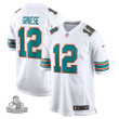 Men's Bob Griese White Miami Dolphins Retired Player Jersey