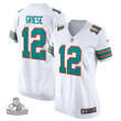 Women's Bob Griese White Miami Dolphins Retired Player Jersey