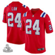Men's Ty Law Red New England Patriots Retired Player Alternate Game Jersey