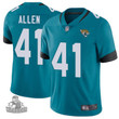 Jaguars #41 Josh Allen Teal Green Alternate Stitched Football Vapor Untouchable Limited Jersey