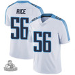 Men's Tennessee Titans #56 Monty Rice White Limited Jersey