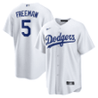 Men's Los Angeles Dodgers Freddie Freeman White Player Jersey