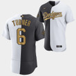 Los Angeles Dodgers 2022 MLB All-Star Trea Turner Split Jersey White Charcoal - Men's