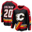Men's Custom Calgary Flames 2022-23 Black Reverse Retro 2.0 Blank Jersey