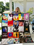 The Cure 3D Quilt Blanket Size Single, Twin, Full, Queen, King, Super King  