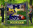 Michigan 3D Customized Quilt Blanket Size Single, Twin, Full, Queen, King, Super King  