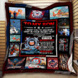 To My Son, U.S. Coast Guard 3D Quilt Blanket Size Single, Twin, Full, Queen, King, Super King  