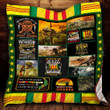 Never Underestimate An Old Man Who Is Also Vietnam Veteran Quilt Blanket Size Single, Twin, Full, Queen, King, Super King  