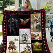 Lineman Life Sunflower 3D Customized Quilt Blanket Size Single, Twin, Full, Queen, King, Super King  
