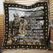 Us Army Storm 3D Customized Quilt Blanket Size Single, Twin, Full, Queen, King, Super King  