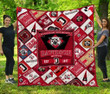Ncaa Davidson Wildcats 3D Customized Personalized 3D Customized Quilt Blanket Size Single, Twin, Full, Queen, King, Super King  