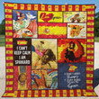 I Love Spain 3D Customized Quilt Blanket Size Single, Twin, Full, Queen, King, Super King  