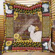 Son To Mom, Elephant 3D Quilt Blanket Size Single, Twin, Full, Queen, King, Super King  