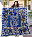 Ncaa De Paul Blue Demons 3D Customized Personalized 3D Customized Quilt Blanket Size Single, Twin, Full, Queen, King, Super King  