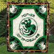 Mother Of Dinosaur 3D Customized Quilt Blanket Size Single, Twin, Full, Queen, King, Super King  