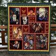 Horror Movies 3D Customized Quilt Blanket Size Single, Twin, Full, Queen, King, Super King  