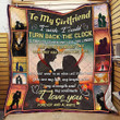 My Girlfriend Love You 3D Quilt Blanket Size Single, Twin, Full, Queen, King, Super King  