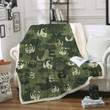 Camouflage Panda All Over Print 3D Quilt Blanket Size Single, Twin, Full, Queen, King, Super King  