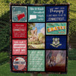 Connecticut12 Customize Quilt Blanket Size Single, Twin, Full, Queen, King, Super King  
