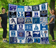 Duke Blue Devils 3D Customized Quilt Blanket Size Single, Twin, Full, Queen, King, Super King  