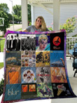 Blur All Albums Quilt Blanket Size Single, Twin, Full, Queen, King, Super King  