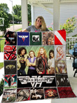 Van Halen Albums 3D Quilt Blanket Size Single, Twin, Full, Queen, King, Super King  