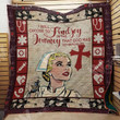 In The Journey Find Joy Custom Quilt Qf7921 Quilt Blanket Size Single, Twin, Full, Queen, King, Super King  