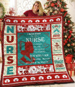 Nurse I Was Born To Be A Good Nurse Custom Quilt Qf8079 Quilt Blanket Size Single, Twin, Full, Queen, King, Super King  