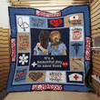 ItS A Beautiful Day To Save Lives Rockin The Nurselife Custom Quilt Qf8102 Quilt Blanket Size Single, Twin, Full, Queen, King, Super King  