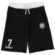 Kevin Durant Brooklyn Nets Majestic Big & Tall French Terry Name & Number Shorts - Black
