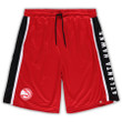 Atlanta Hawks s Branded Big & Tall Referee Iconic Mesh Shorts - Red