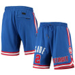 Cade Cunningham Detroit Pistons Pro Standard Player Replica Shorts - Blue