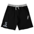 Dejounte Murray San Antonio Spurs Big & Tall French Terry Name & Number Shorts - Black