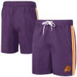 Phoenix Suns G-III Sports by Carl Banks Sand Beach Volley Swim Shorts - Purple/Orange