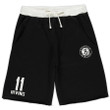 Kyrie Irving Brooklyn Nets Majestic Big & Tall French Terry Name & Number Shorts - Black