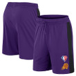 Phoenix Suns s Branded 75th Anniversary Downtown Performance Practice Shorts - Purple