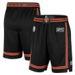 New York Knicks  2021/22 City Edition Swingman Shorts - Black
