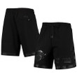 New York Knicks Pro Standard Triple Black Gloss Shorts