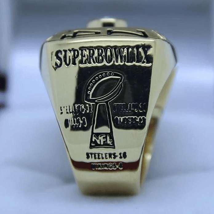 1975 (1974) Pittsburgh Steelers Premium Replica Championship Ring