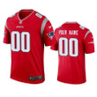 Custom Nfl Jersey, Youth New England Patriots Custom Red Inverted Legend Jersey